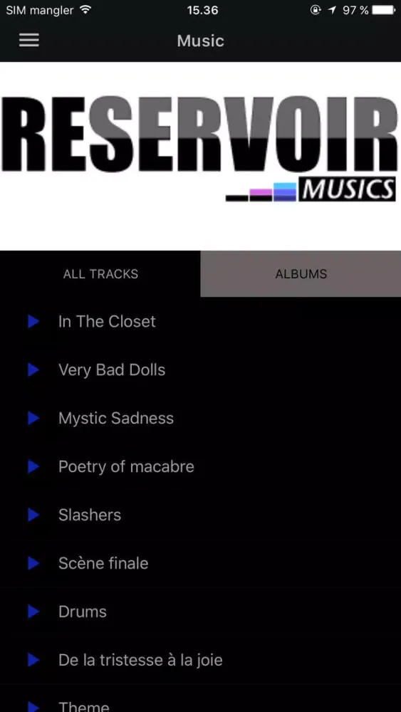 Reservoir Films سکرین شاٹس