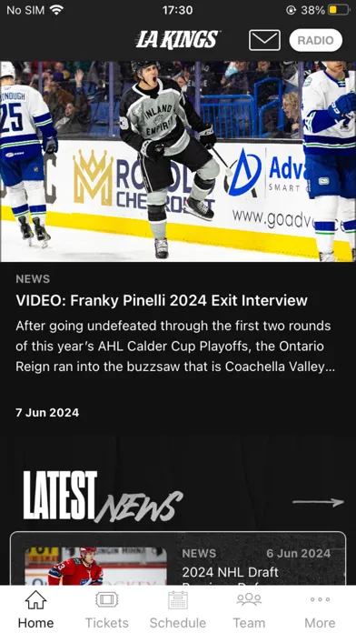 Capturas de pantalla de LA Kings
