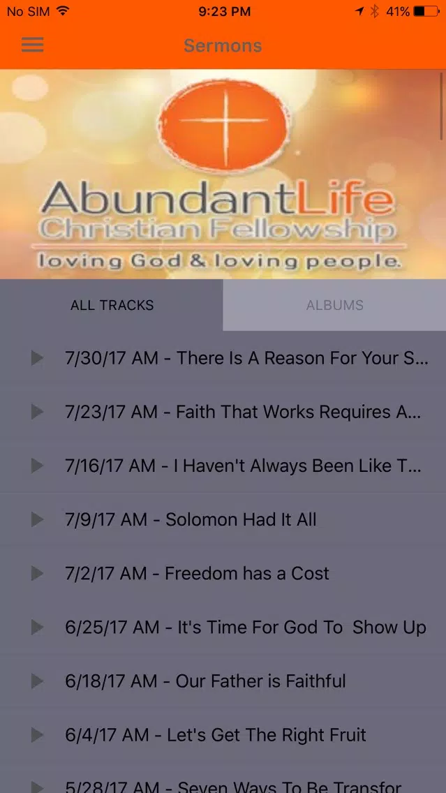 Ảnh chụp màn hình của Abundant Life Christian Fellowship