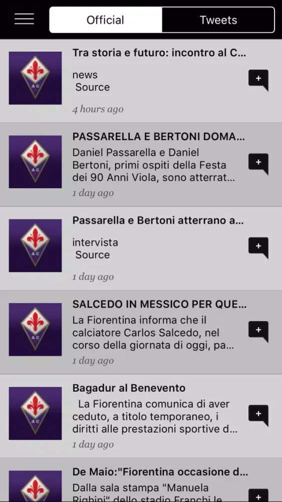 ACF Fiorentina-Violachannel.tv স্ক্রিনশট