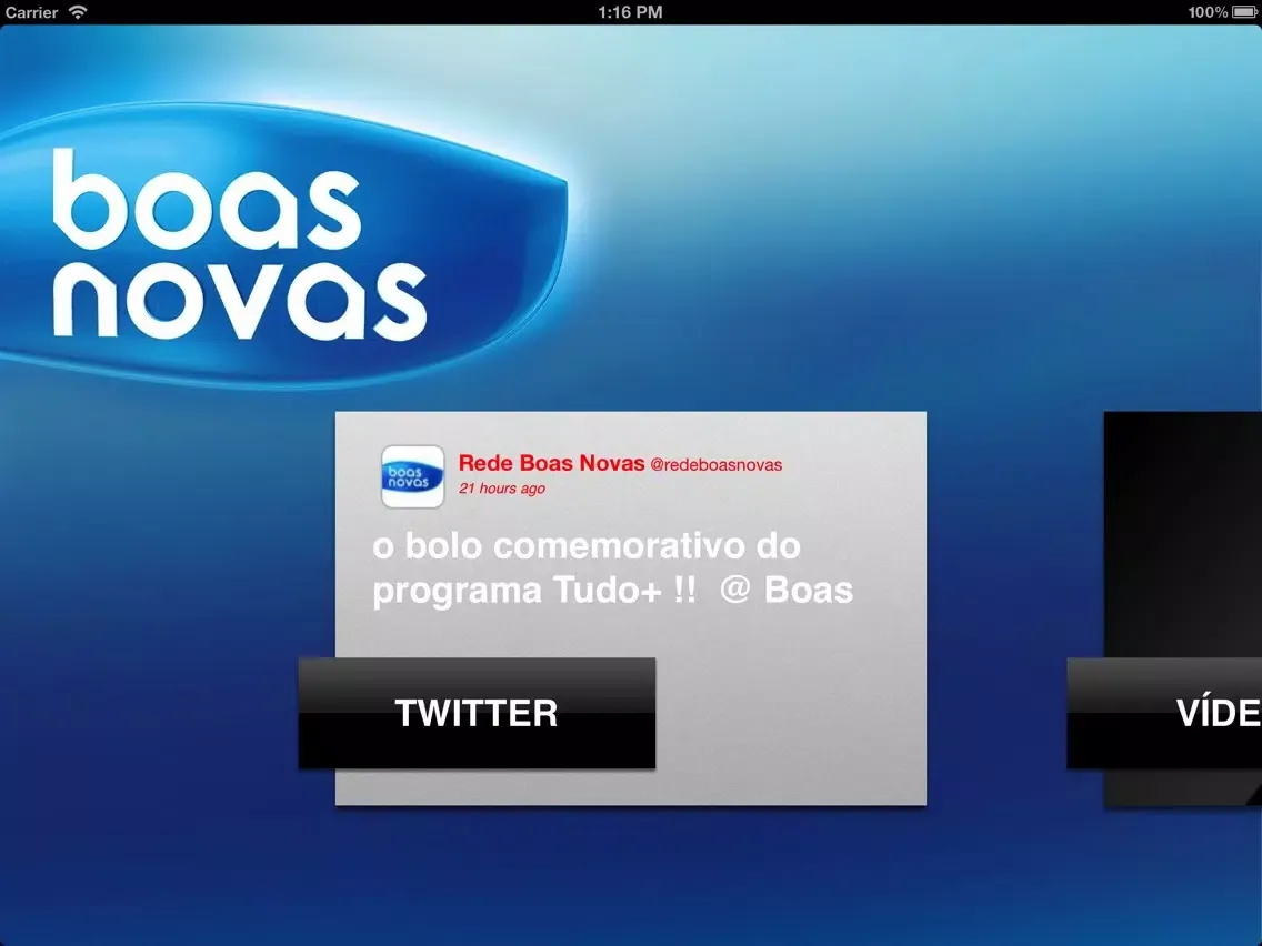 Boas Novas iPad  Ekran Görüntüleri