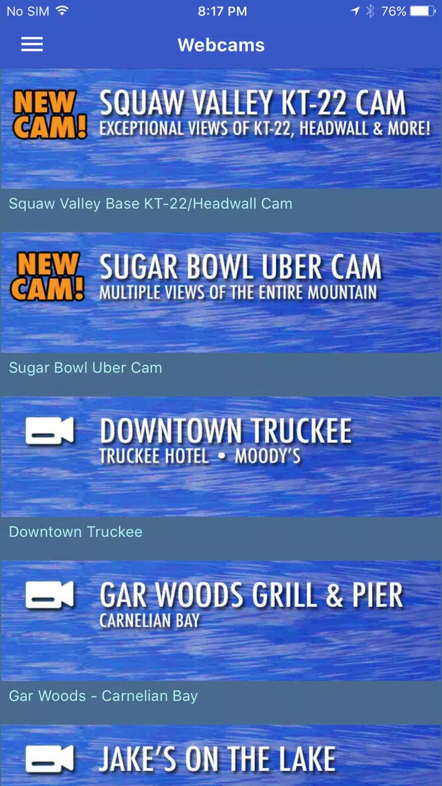 Lake Tahoe App - Tahoe TV स्क्रीनशॉट