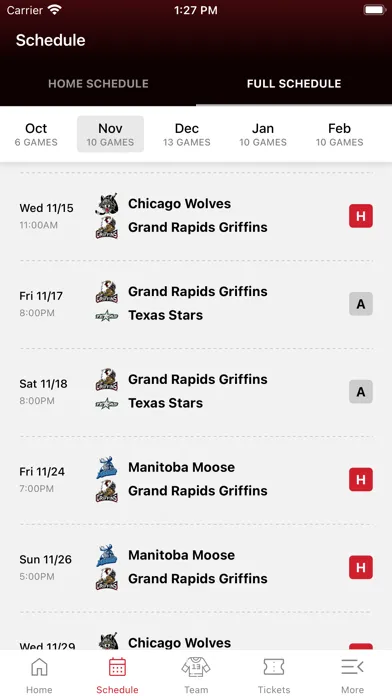 Grand Rapids Griffins Screenshots