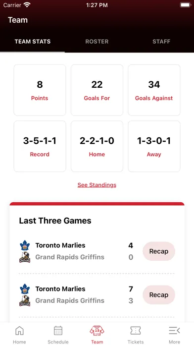 Grand Rapids Griffins Screenshots