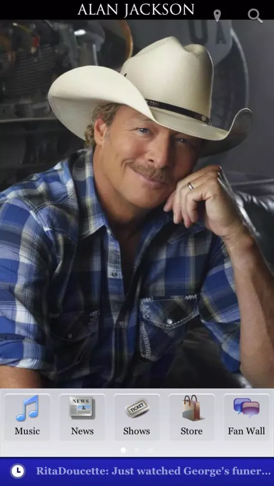 تصاویر Official Alan Jackson App