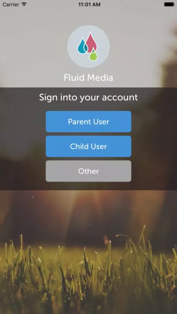 Screenshot di fluidmedia