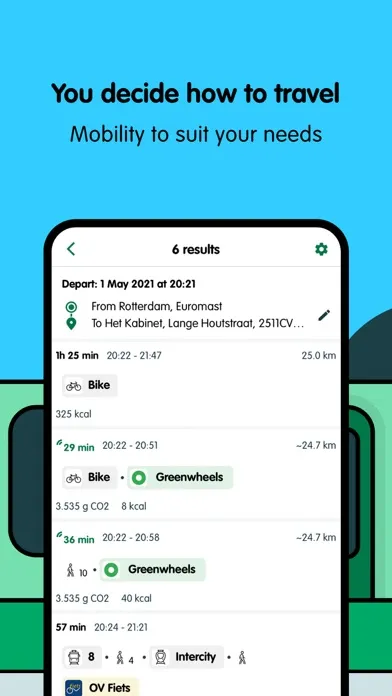 Moves - Mobility as a Service Screenshots