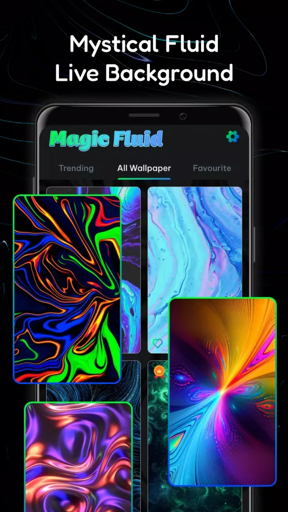 Magic Fluid, Live Wallpaper 4D Screenshots
