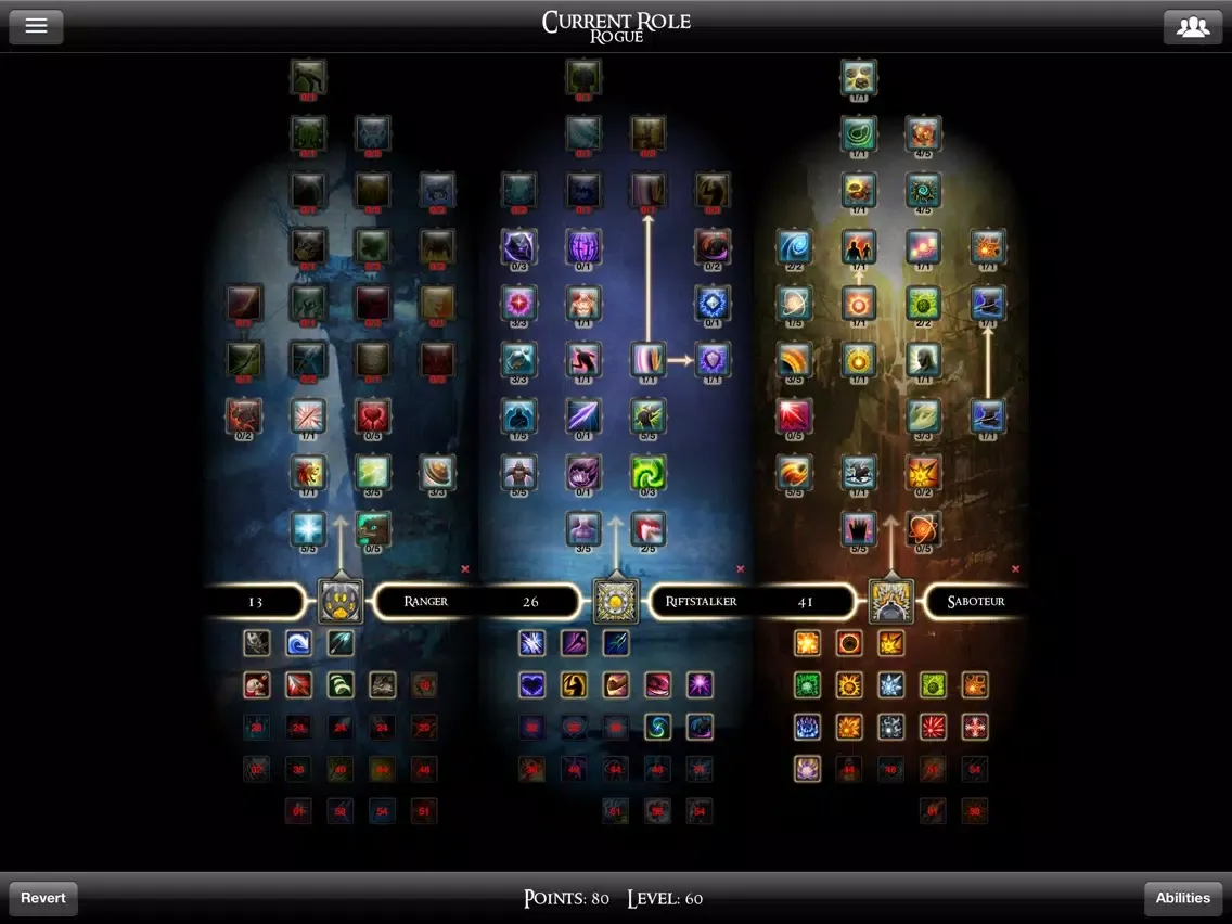 Ảnh chụp màn hình của Rift Soul Calculator iPad 