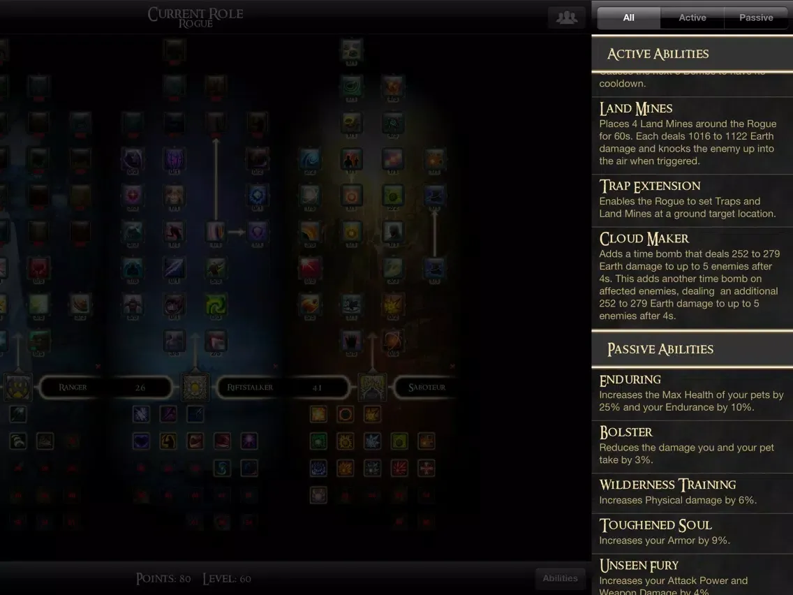 Ảnh chụp màn hình của Rift Soul Calculator iPad 