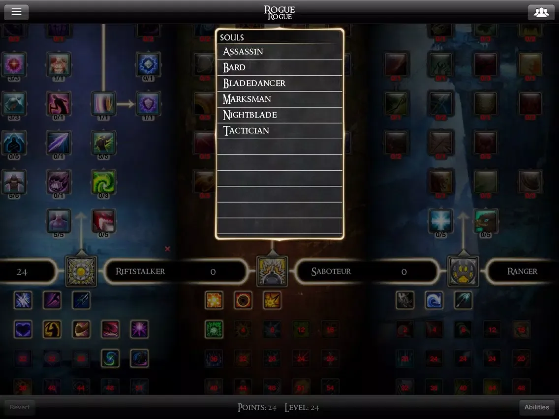 Ảnh chụp màn hình của Rift Soul Calculator iPad 