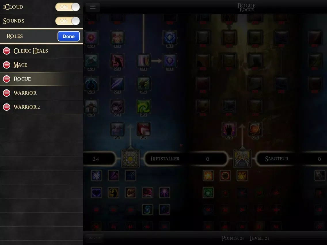 Ảnh chụp màn hình của Rift Soul Calculator iPad 