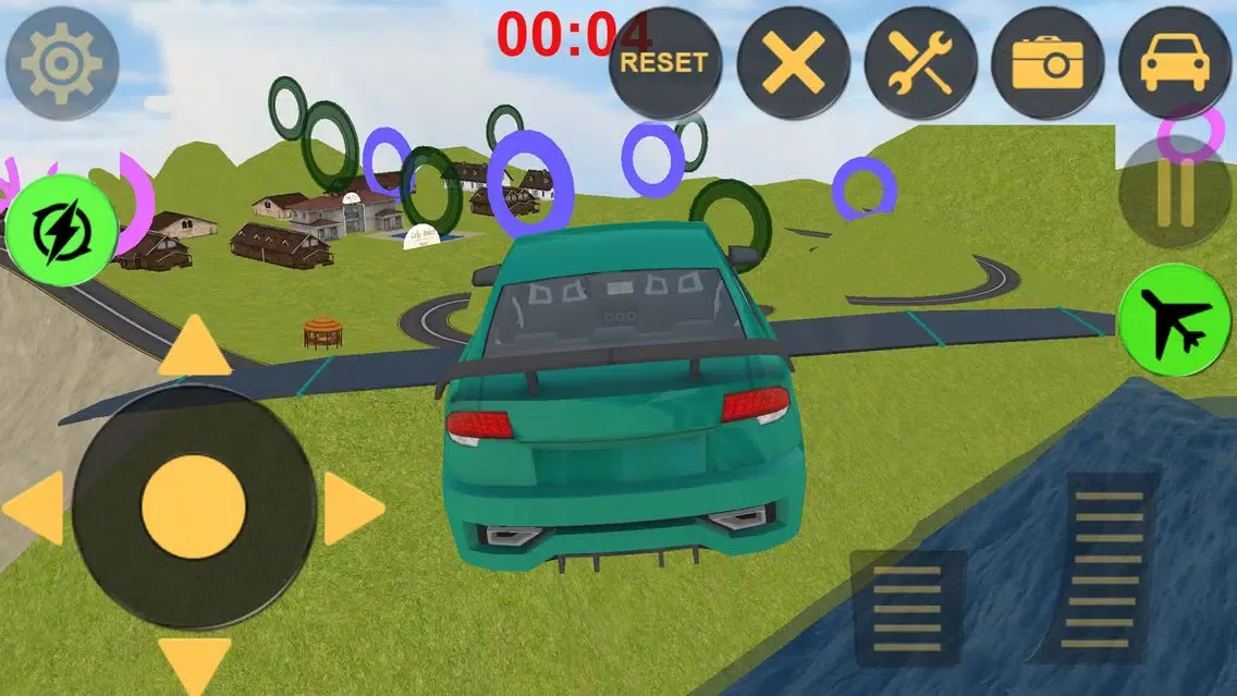 Flying Muscle Car simulator سکرین شاٹس