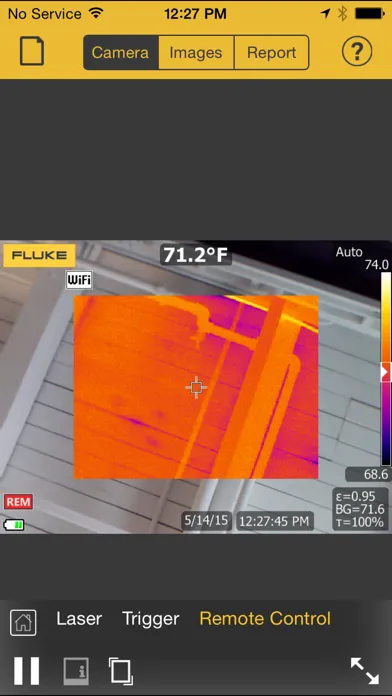 Screenshot di Fluke SmartView Mobile