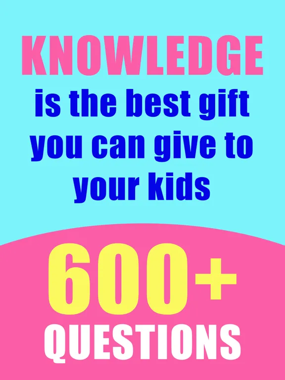 Tangkapan layar Kids quizzes, podcast FluoKids iPad 