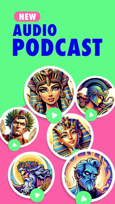 Tangkapan layar Kids quizzes, podcast FluoKids