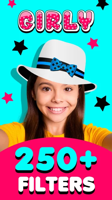 Funny face for kids girl Girly Screenshots