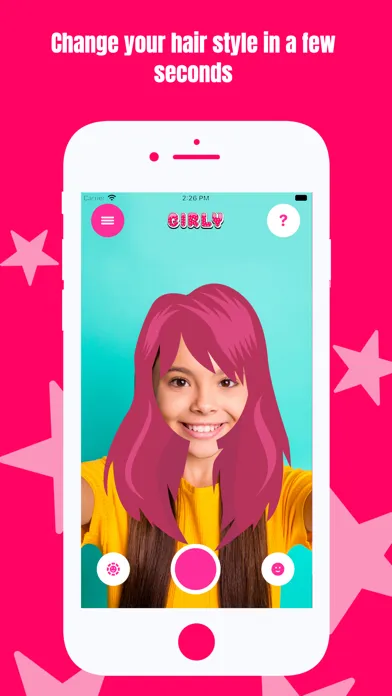 Funny face for kids girl Girly Screenshots