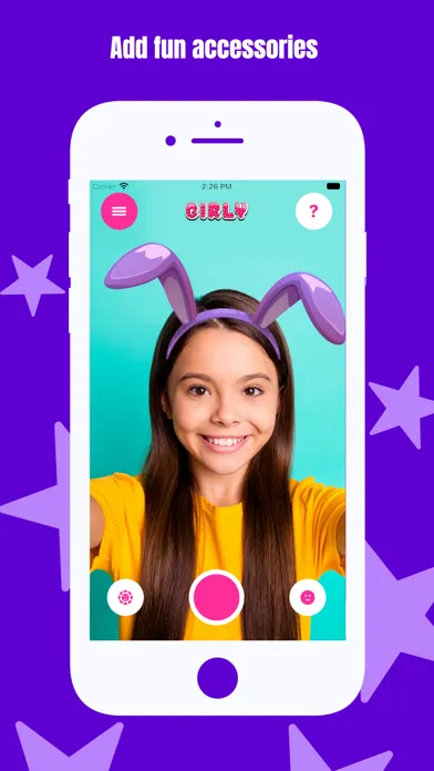Funny face for kids girl Girly Screenshots