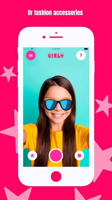 Funny face for kids girl Girly Screenshots