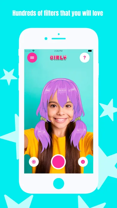 Funny face for kids girl Girly Screenshots
