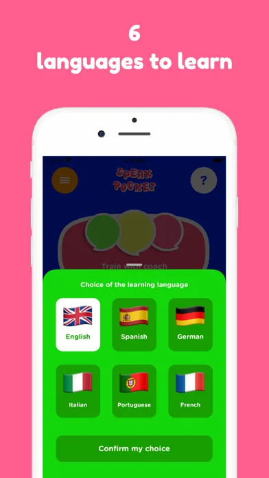 Spanish for kids, Speak Pocket سکرین شاٹس