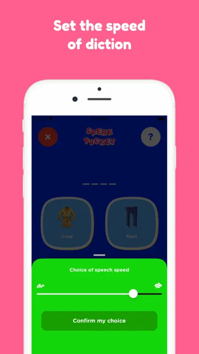 Spanish for kids, Speak Pocket سکرین شاٹس