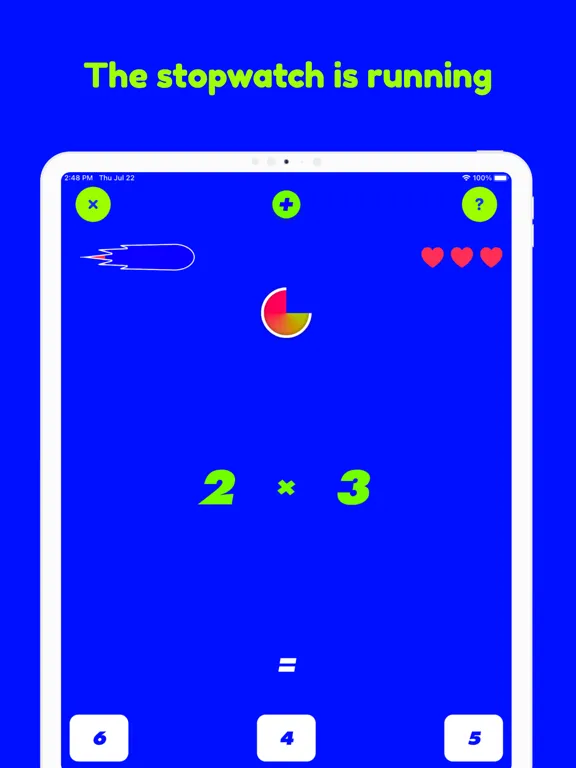 Captures d'écran de Math games for kids, Speeder iPad 