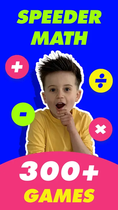 Captures d'écran de Math games for kids, Speeder