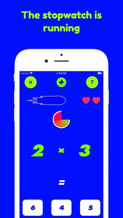 Captures d'écran de Math games for kids, Speeder