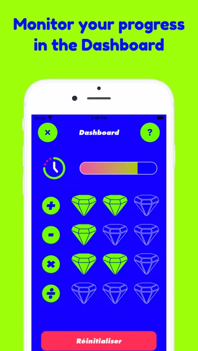 Captures d'écran de Math games for kids, Speeder