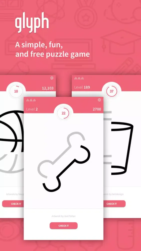 Ảnh chụp màn hình của Glyph : The puzzle game