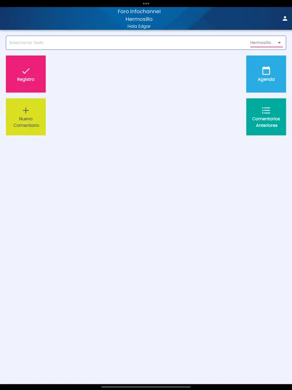 Foro Infochannel _ iPad  Screenshots