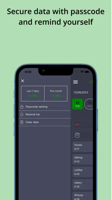 Money Flow Recorder Screenshots