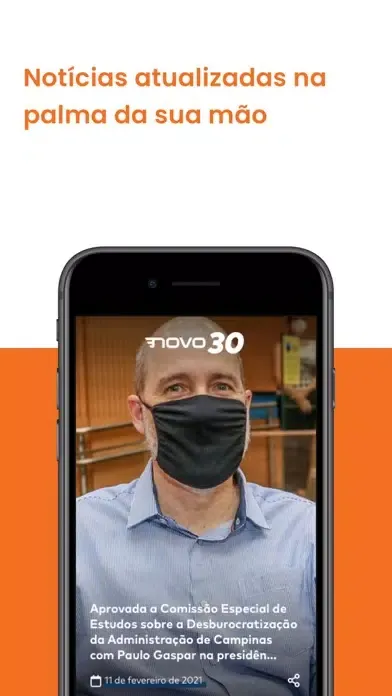 Ảnh chụp màn hình của Partido Novo 30