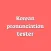 Korean pronunciation tester