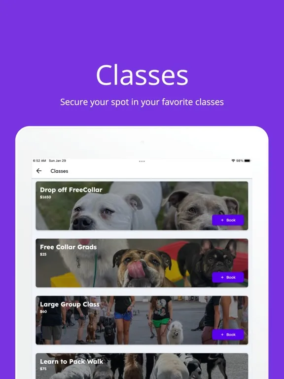 Training With Bria - The Pack iPad 应用截图