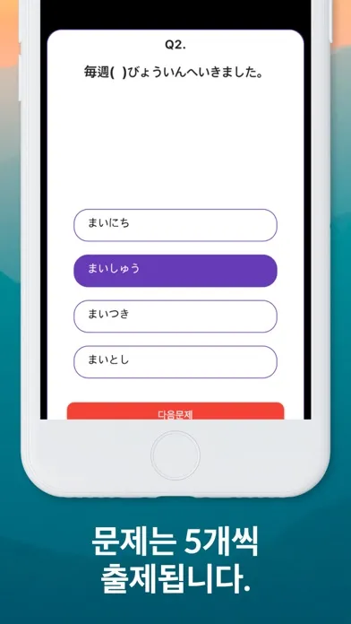 JLPT N5 EXAM应用截图