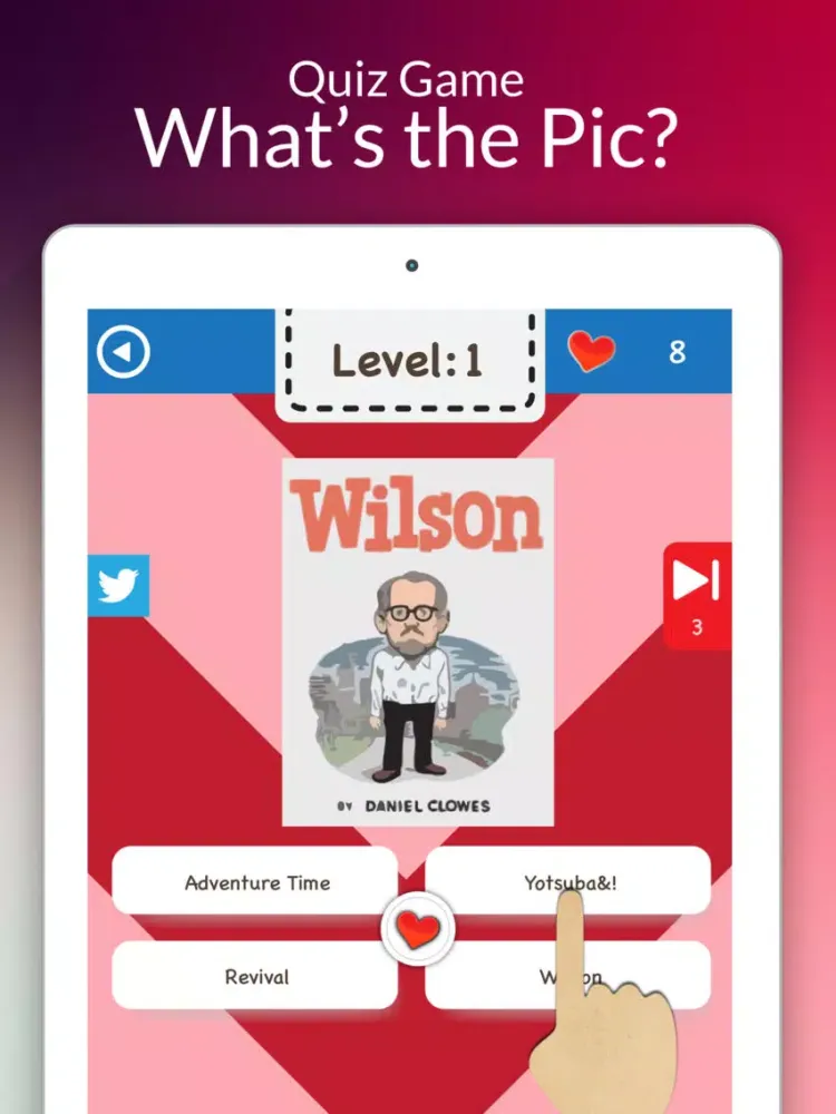 Comics Image Guess Famous Cartoon Trivia iPad  سکرین شاٹس