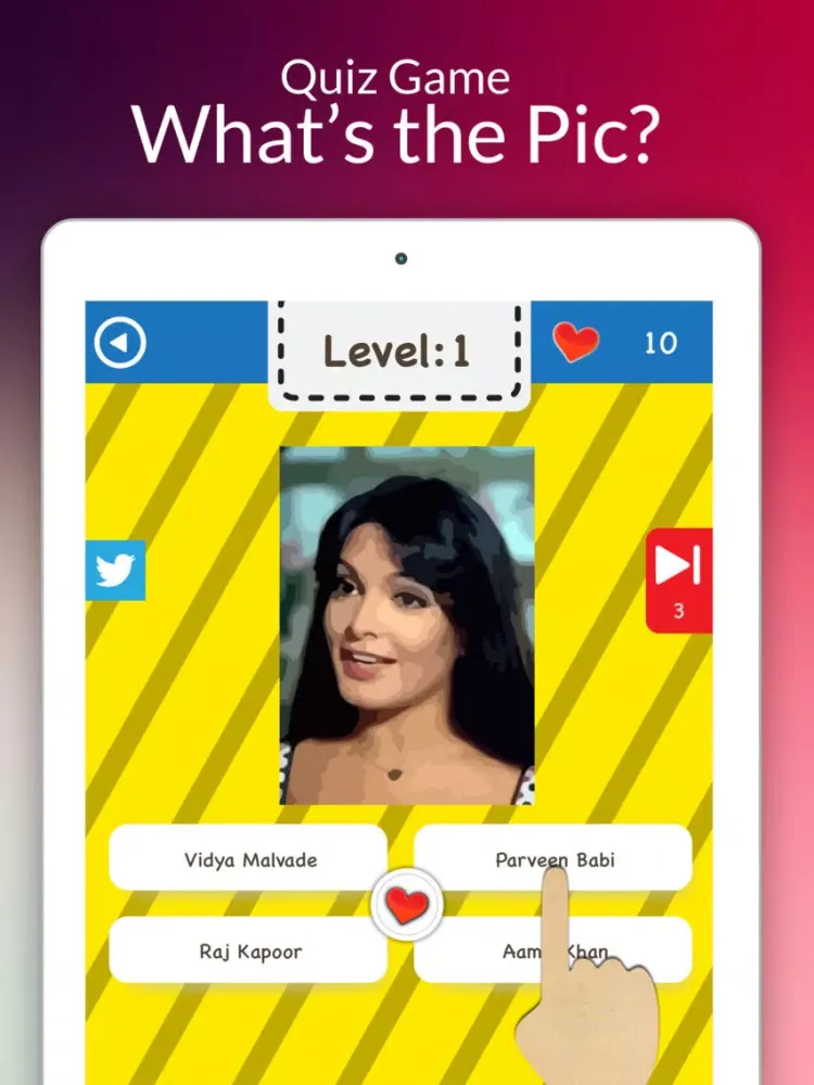 Indian Celeb Guess - The Favorite Film Actor Actress iPad  Screenshots