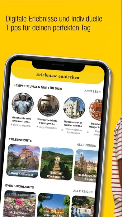 Captures d'écran de Schlösserland erleben