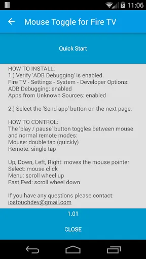 Mouse Toggle for Fire TV应用截图