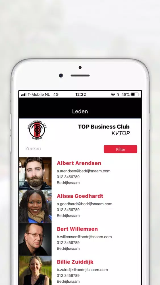 Screenshot di TOP Business Club