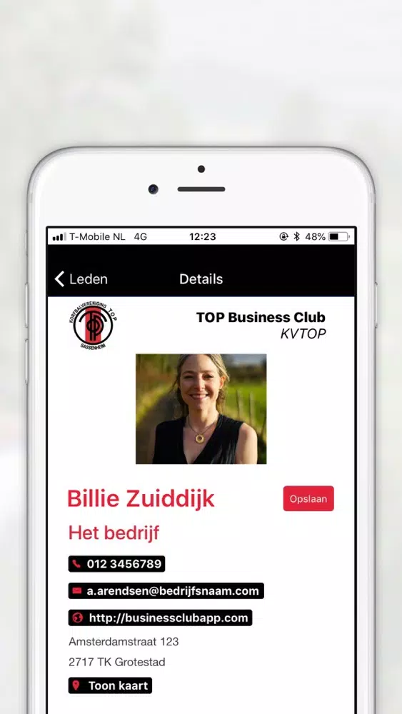 Screenshot di TOP Business Club