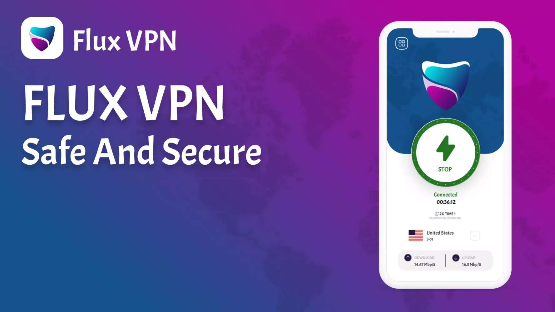 Flux VPN Screenshots