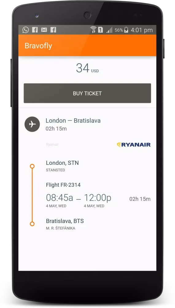 Fly Europe - Cheap flights Screenshots
