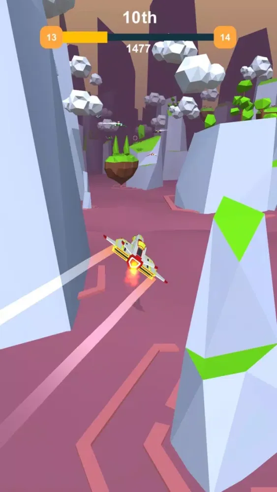 Rush Plane: Fly Race Simulator سکرین شاٹس