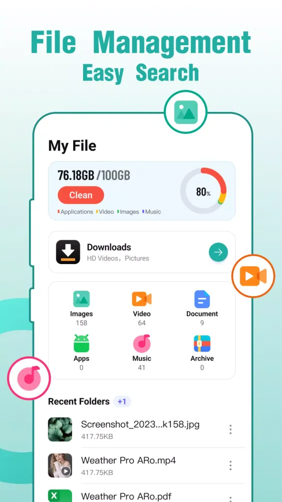 Fly Browser-Search & Private سکرین شاٹس