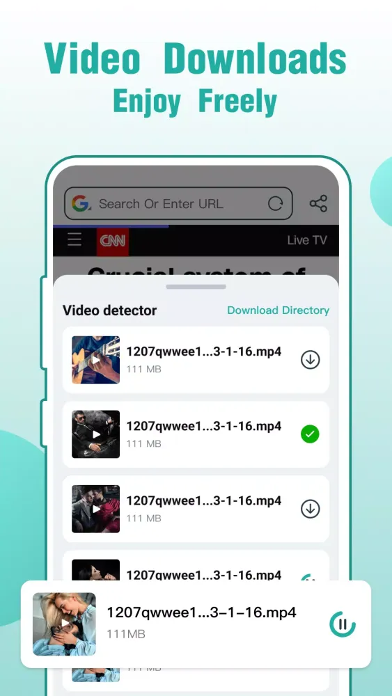 Fly Browser-Search & Private سکرین شاٹس