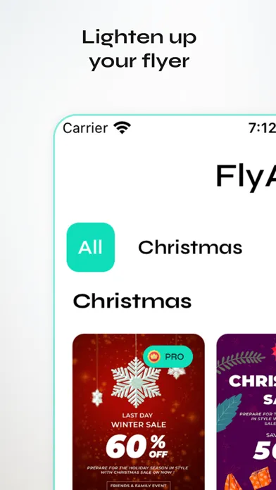 Captures d'écran de FlyArt - Flyer Creator